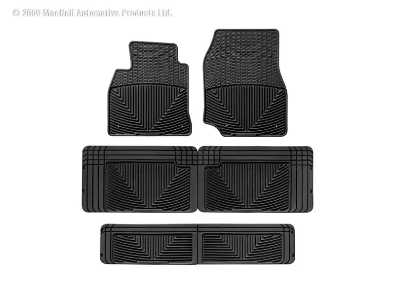 WT Rubber Mats - Front - Blk Trusted Brand