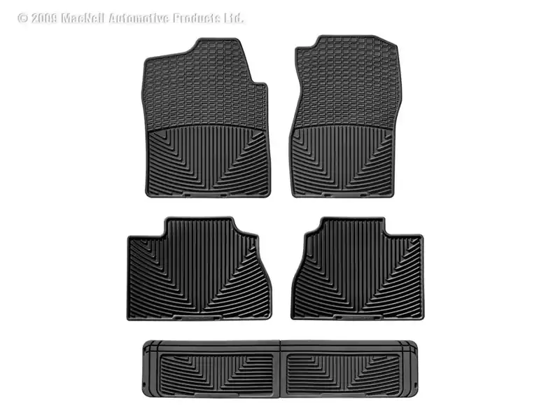 While Supplies Last WT Rubber Mats - Rear - Blk