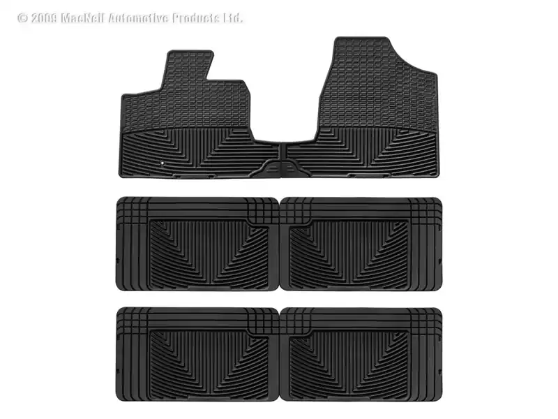Order Now WT Rubber Mats - Rear - Blk