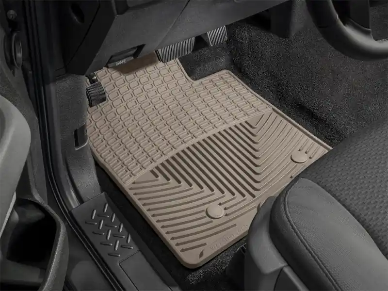 WT Rubber Mats - Rear - Tan Hot Deal