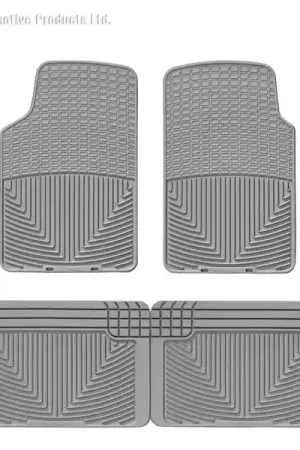 Affordable WT Rubber Mats - Rear - Grey