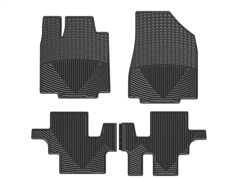 Best Choice WT Rubber Mats - Rear - Blk