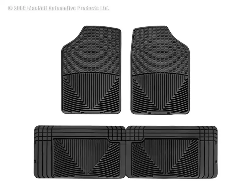 WT Rubber Mats - Front - Blk Next Day Delivery