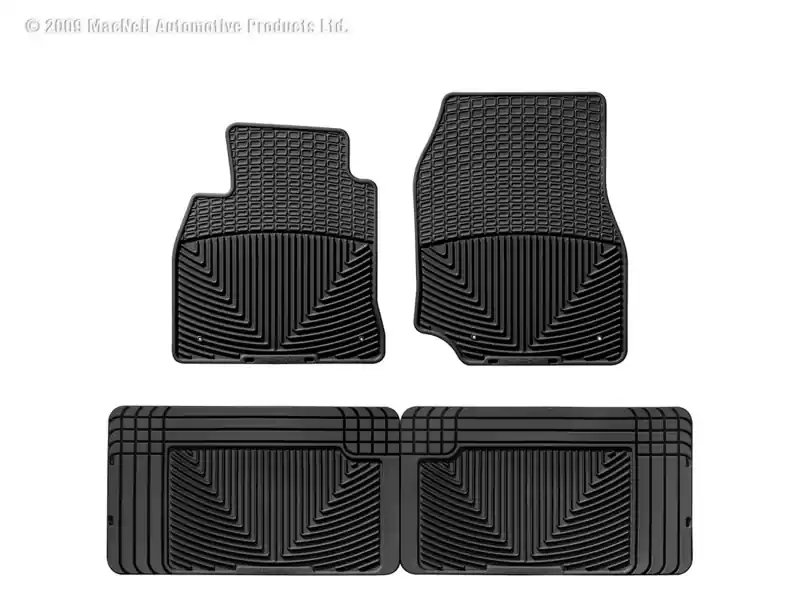 Grab Now WT Rubber Mats - Front - Blk