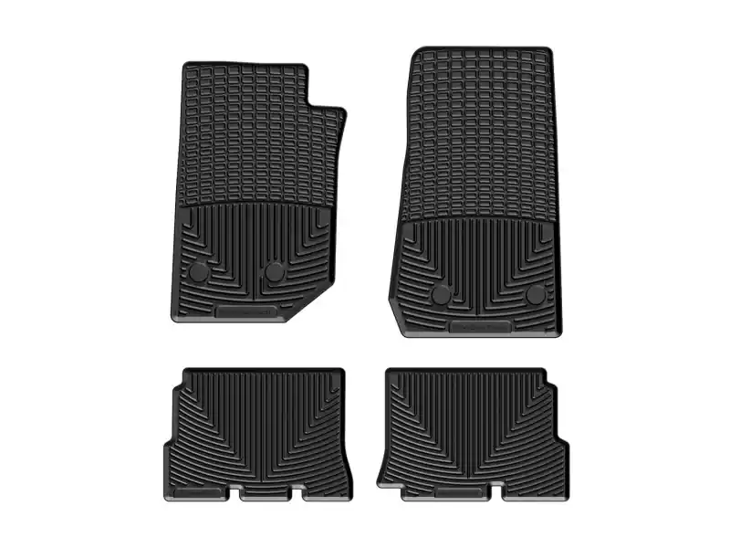 One Day Deal WT Rubber Mats - Front - Blk