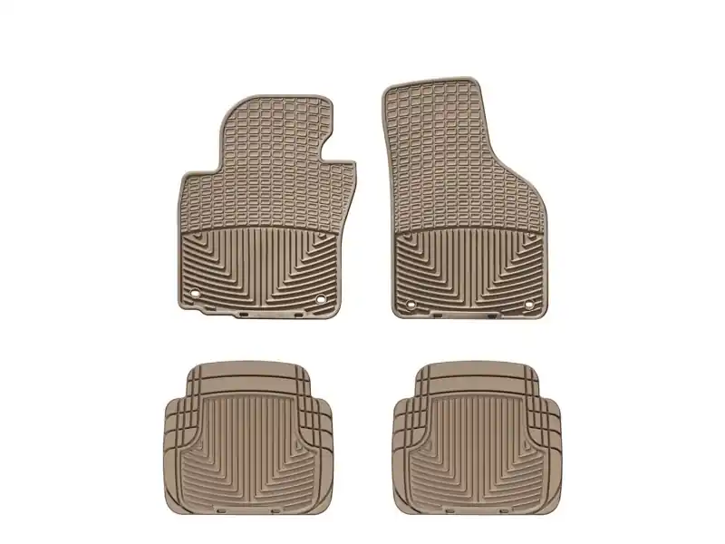 WT Rubber Mats - Rear - Tan New Arrival