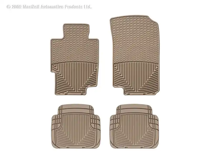 WT Rubber Mats - Rear - Tan Today Only
