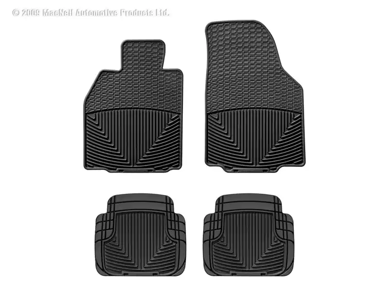 WT Rubber Mats - Rear - Blk Hot Deal