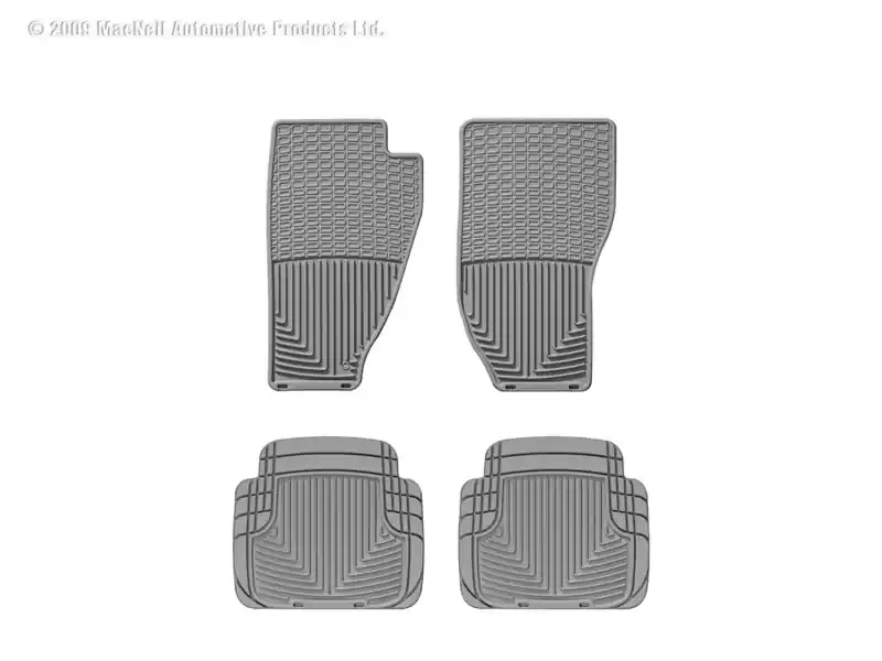 High Quality WT Rubber Mats - Front - Grey
