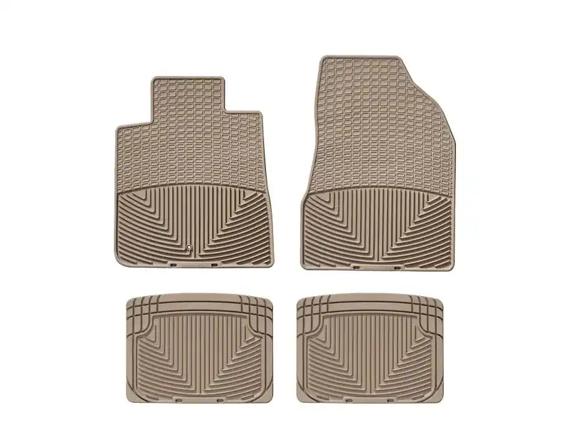 WT Rubber Mats - Rear - Tan In Demand