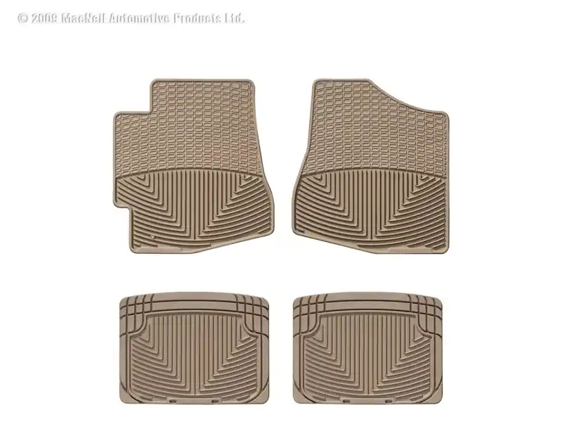 WT Rubber Mats - Rear - Tan While Supplies Last