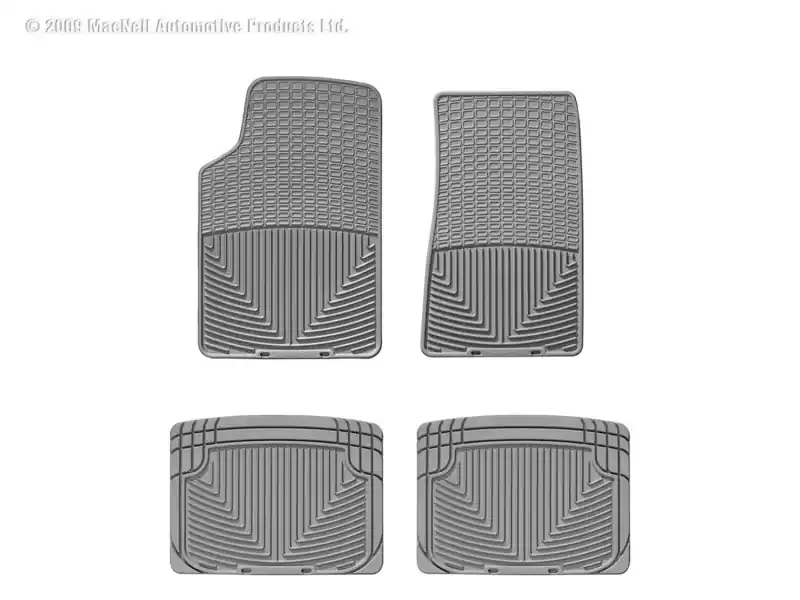 Express Delivery WT Rubber Mats - Rear - Grey