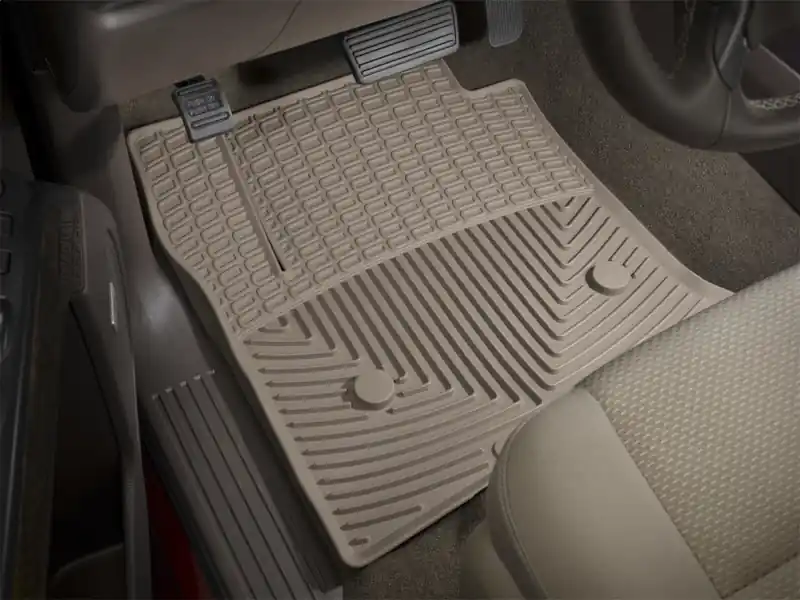 Hot Deal WT Rubber Mats - Front - Tan