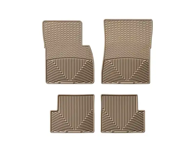 WT Rubber Mats - Front - Tan Markdown