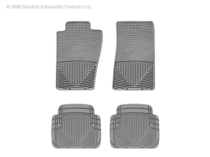 High Quality WT Rubber Mats - Front - Grey
