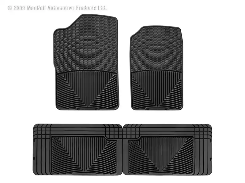 Save Now WT Rubber Mats - Front - Blk
