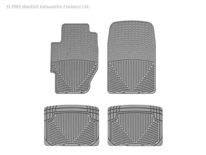 Grab Now WT Rubber Mats - Rear - Grey