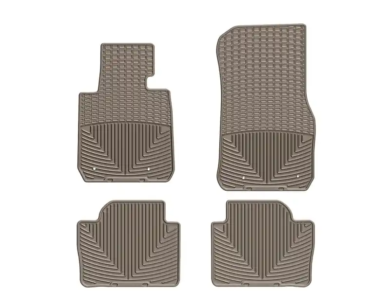 Super Sale WT Rubber Mats - Front - Tan