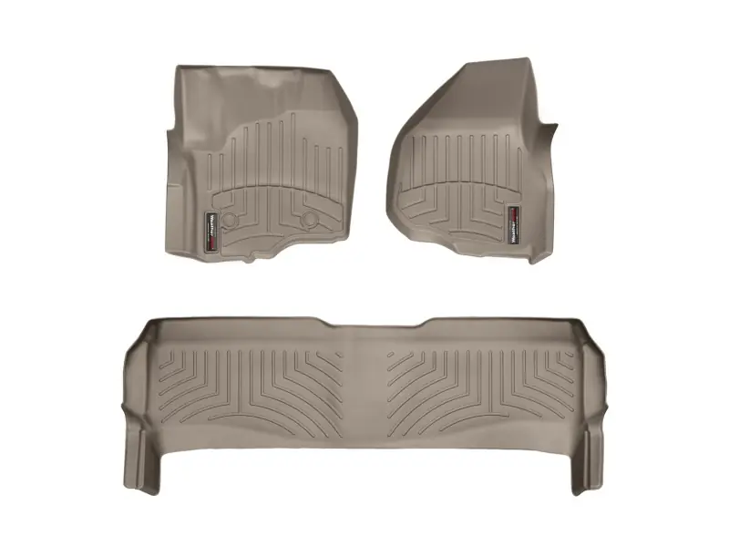 Luxury WT FloorLiner - Rear - Tan