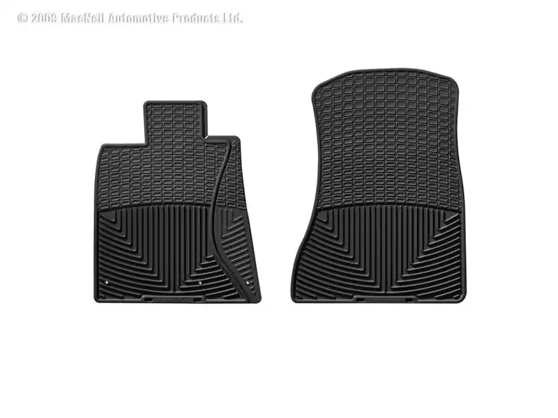Secure Checkout WT Rubber Mats - Front - Blk