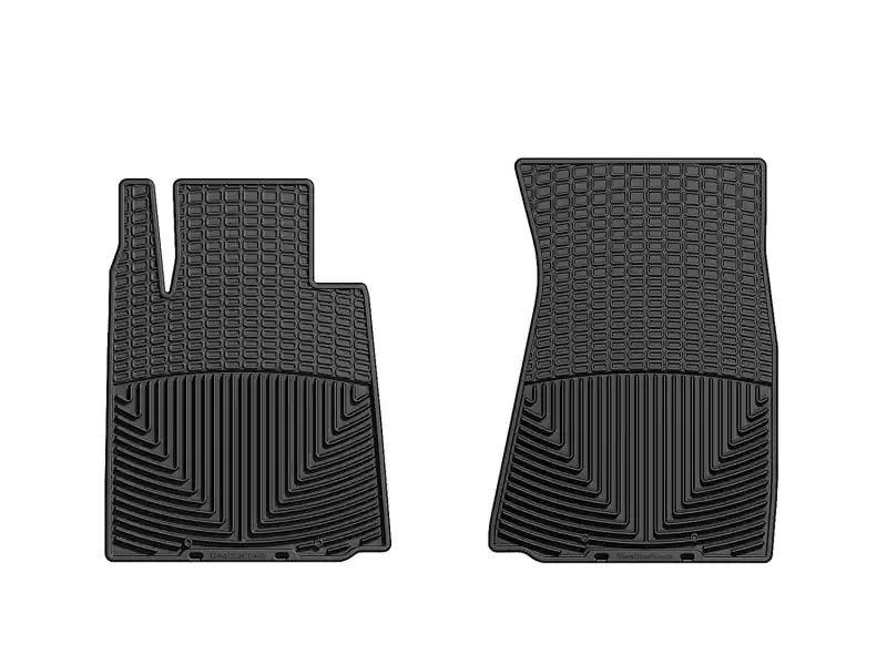 WT Rubber Mats - Front - Blk Next Day Delivery