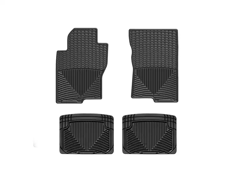 Flash Sale WT Rubber Mats - Rear - Blk