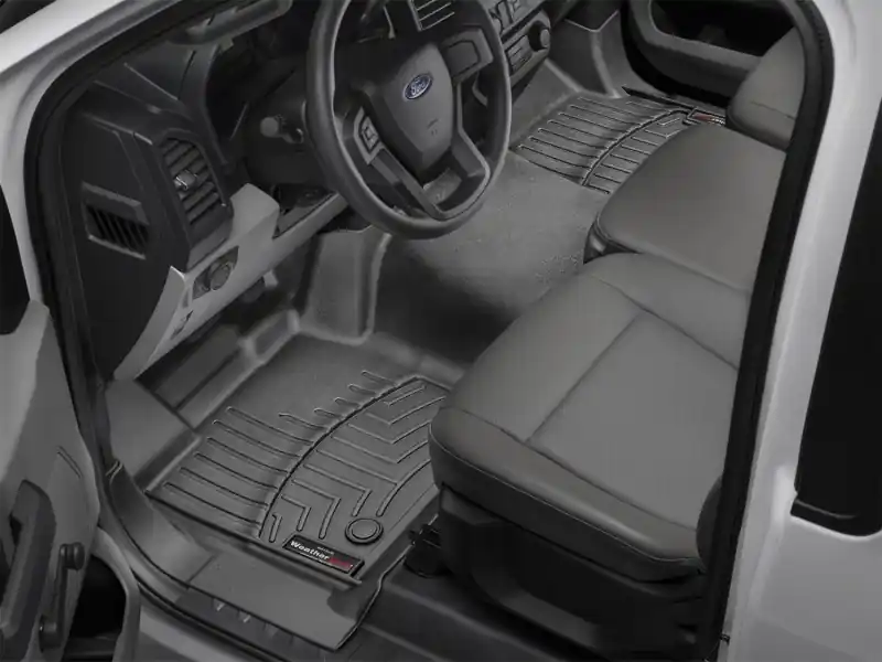 No Minimum Order WT FloorLiner - Front - Blk