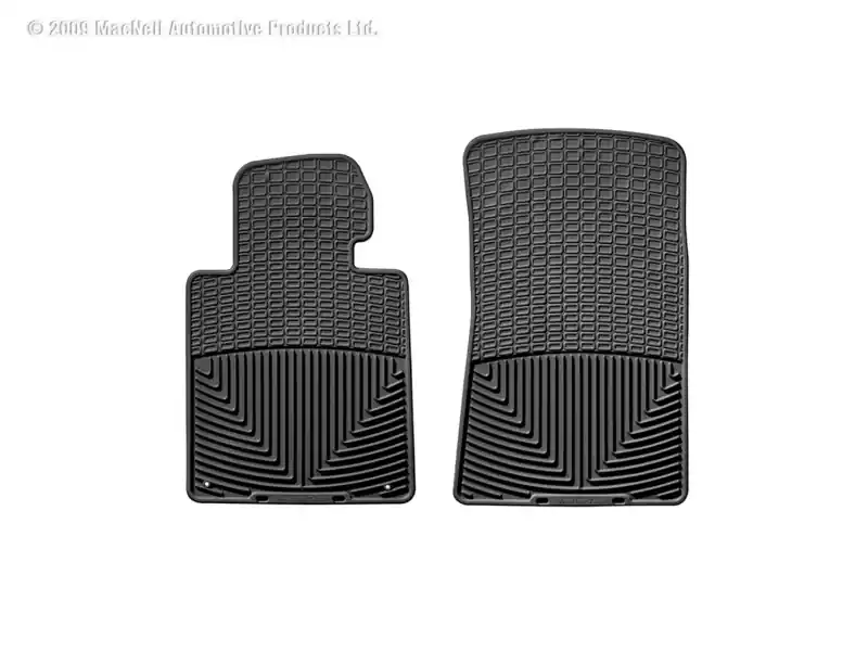 Exclusive WT Rubber Mats - Front - Blk