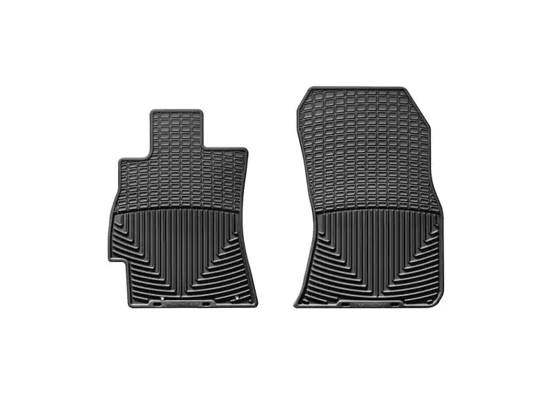 WT Rubber Mats - Front - Blk Authentic