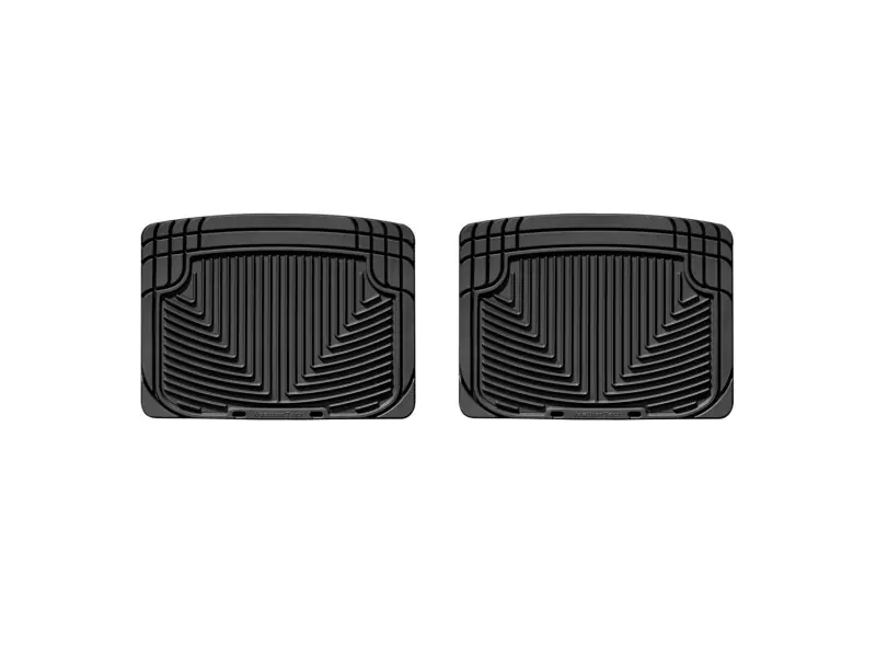 WT Rubber Mats - Rear - Blk Original